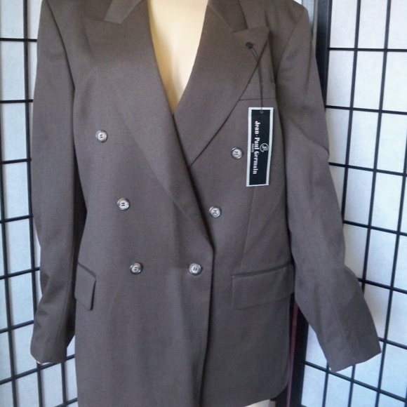 jean paul germain Other - Nwt JEAN PAUL GERMAIN Brown Sport Coat Sz 43L